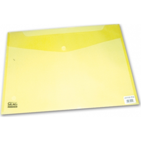 Φάκελος με κουμπί SKAG P.P. Α5 διαφανή διάφορα χρώματα (226905)